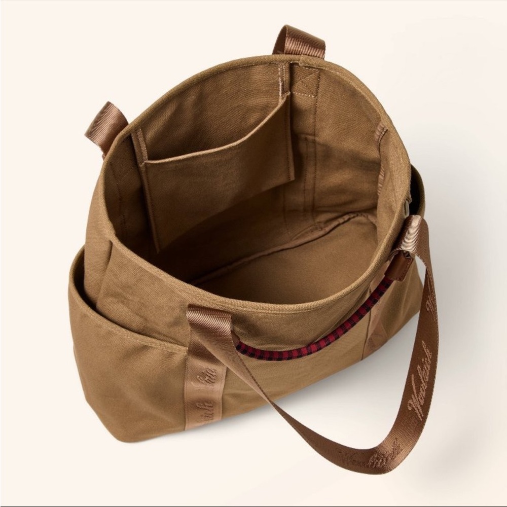 Woolrich x Target Collab Canvas Tote w/Carabiner, NWT - Picture 3 of 9
